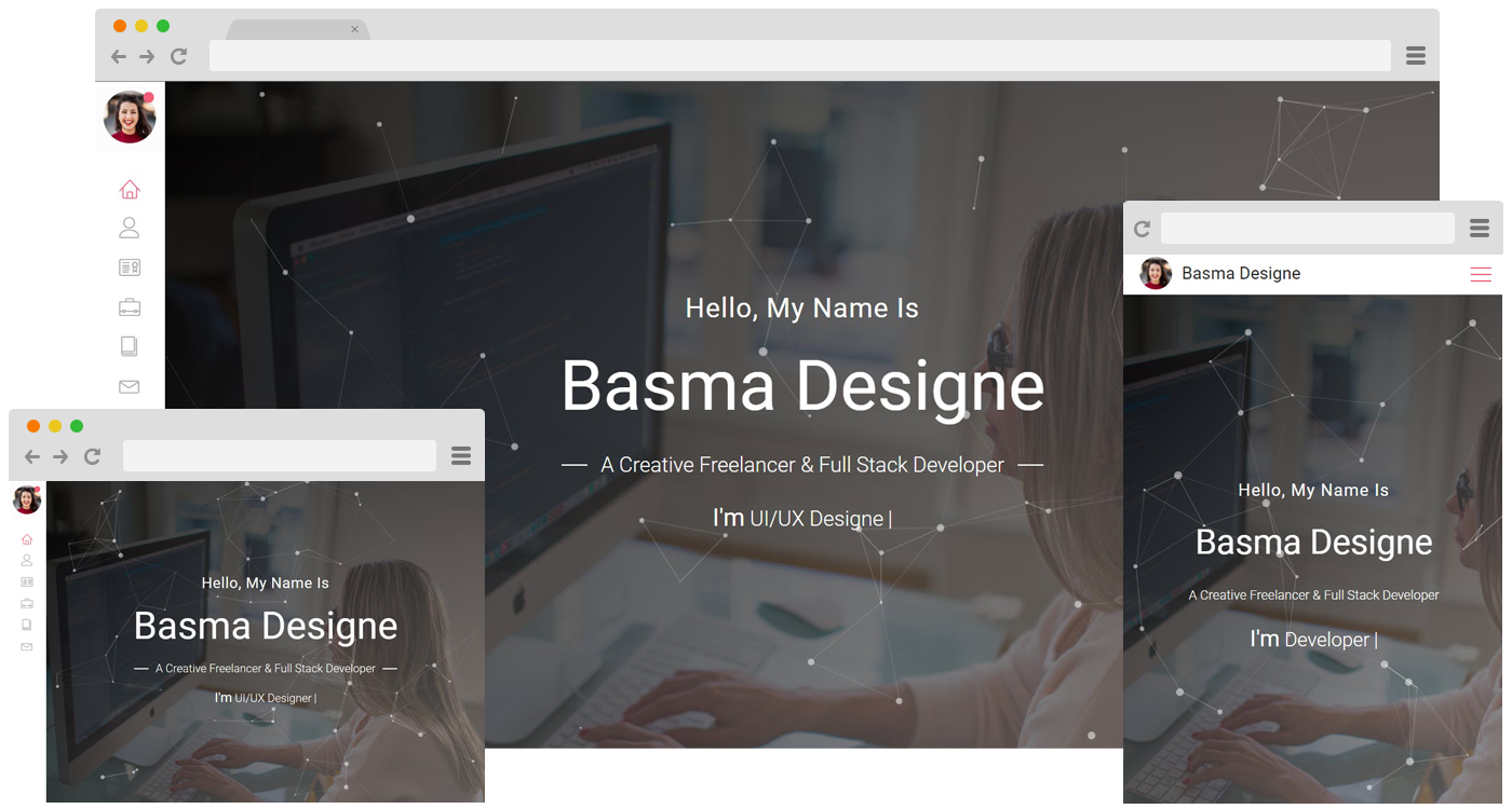 Basma Resume - Html Template